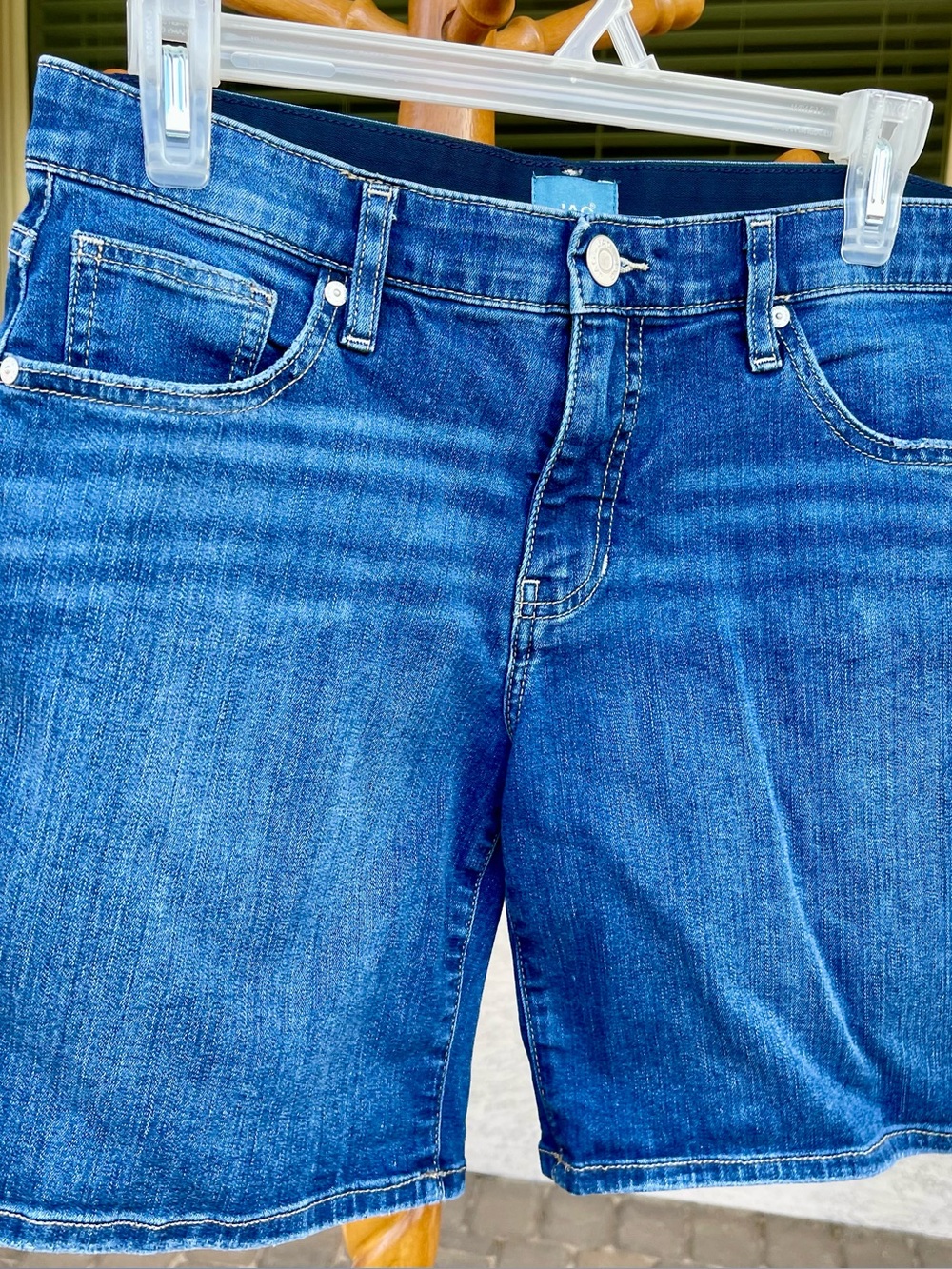 Jag Jeans Dark Blue Denim Jean Shorts